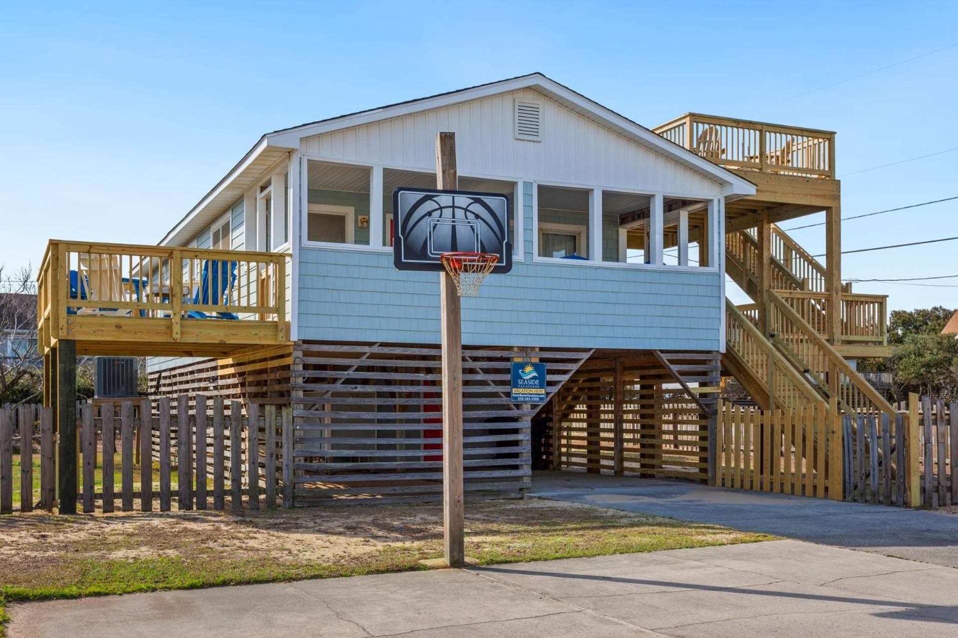 4011 The Dogs House 2 Min Walk To Beach Kitty Hawk Exterior foto